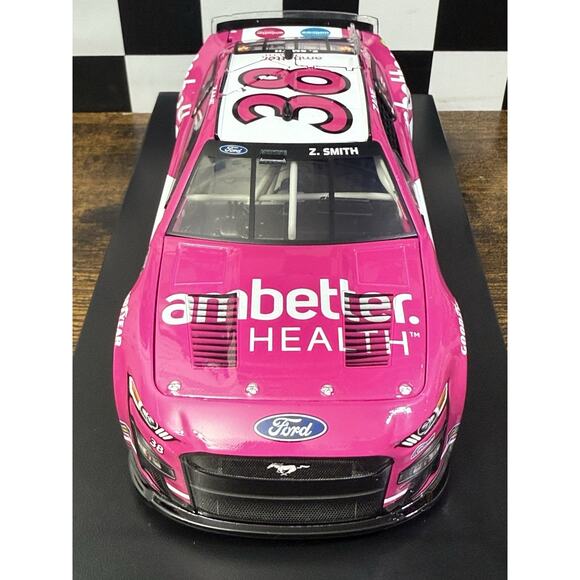 Zane Smith #38 Ambetter 2023 Pink Mustang 1:24 scale - 1 of 516 - Picture 3 of 14